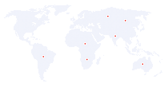 World map, grey, tech style