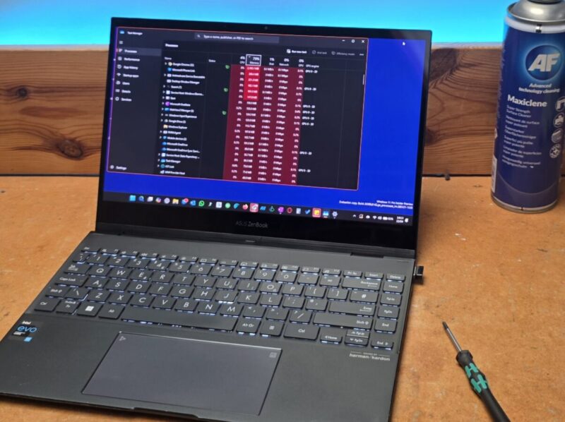 Laptop performance diagnosis and service at Your Geek Friend Computers in Gloucester